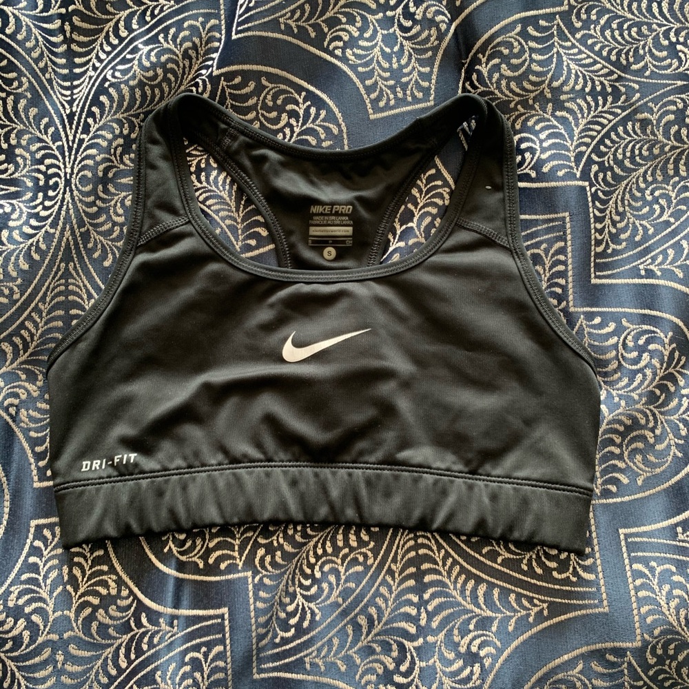 Black Nike Sports Bra
